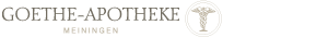 Goethe-Apotheke Meiningen Second Logo